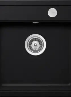 Chiuveta bucatarie Schock Mono N-100S Cristadur Puro cu sifon automat, granit, montare pe blat 49 x 51 cm