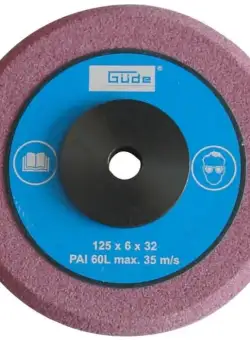 Disc de rezerva pentru masina electrica pentru ascutire disc fierastrau GSS 700 P Guede 94221, O125x32 mm