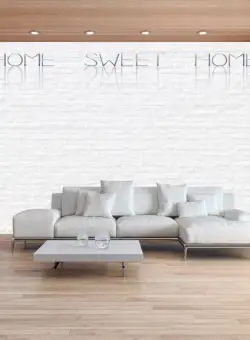 Fototapet Home, Sweet Home Wall