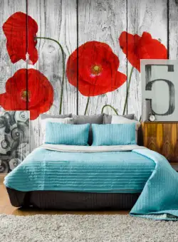 Fototapet Tale Of Red Poppies