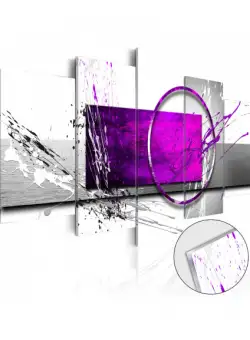 Imagine Pe Sticlă Acrilică Purple Expression [Glass]