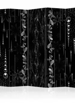Paravan Black Elegance Ii [Room Dividers] 225 cm x 172 cm
