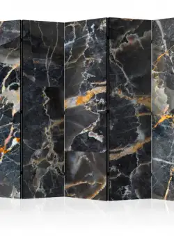 Paravan Black Marble Ii [Room Dividers] 225 cm x 172 cm