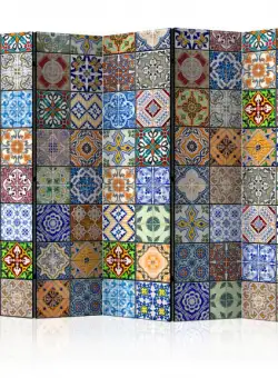 Paravan Colorful Mosaic Ii [Room Dividers] 225 cm x 172 cm