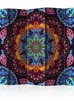 Paravan Colourful Kaleidoscope Ii [Room Dividers] 225 cm x 172 cm