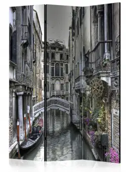 Paravan Romantic Venice [Room Dividers] 135 cm x 172 cm