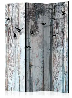 Paravan Rustic Boards [Room Dividers] 135 cm x 172 cm