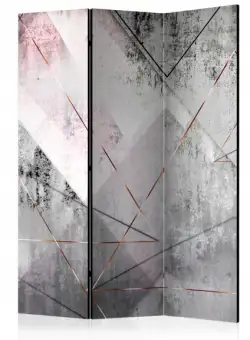 Paravan Triangular Perspective [Room Dividers] 135 cm x 172 cm