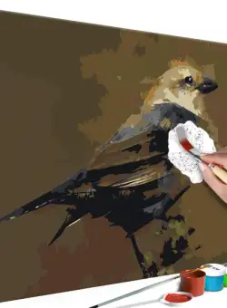 Pictatul pentru recreere Bird on Branch 60 x 40 cm