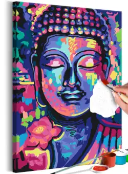 Pictatul pentru recreere Buddha's Crazy Colors 40 x 60 cm