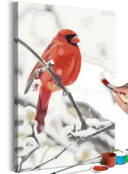 Pictatul pentru recreere Red Bird 40 x 60 cm