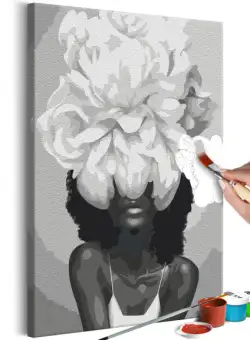 Pictatul pentru recreere White Flower 40 x 60 cm