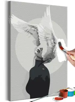 Pictatul pentru recreere Woman With Wings 40 x 60 cm
