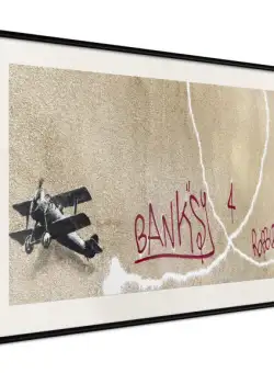 Poster Banksy: Love Plane