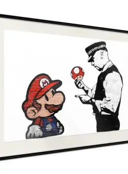 Poster Banksy: Mario and Copper