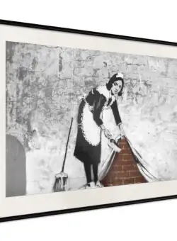 Poster Banksy: Sweep it Under the Carpet