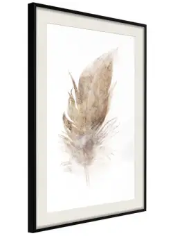 Poster Lost Feather (Beige)