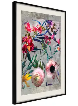 Poster Scattered Flowers