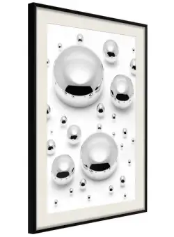 Poster Silver Drops