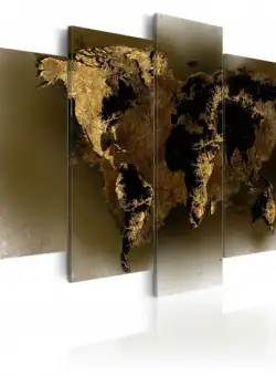 Tablou Brass Continents