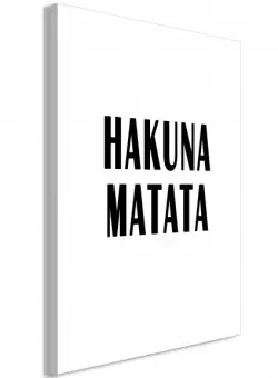 Tablou Hakuna Matata (1 Part) Vertical