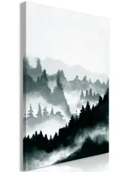 Tablou Hazy Landscape (1 Part) Vertical 40 x 60 cm