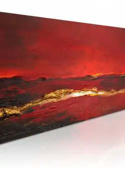 Tablou Pictat Manual Redness Of The Ocean