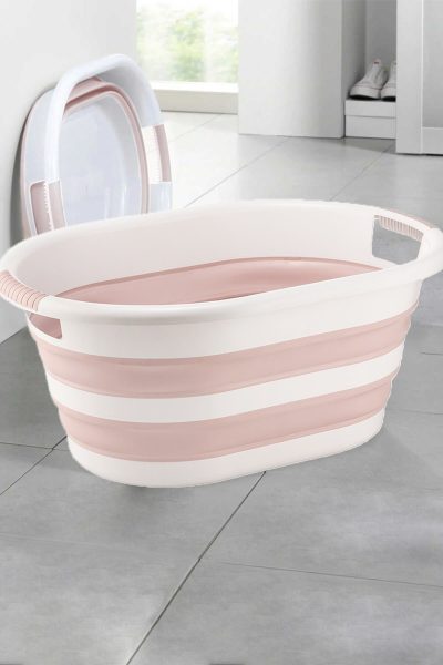 Accesorii de baie KL702, Roz, 54x39x24 cm - Roz