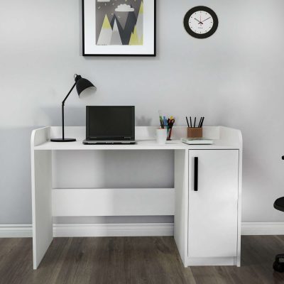Birou Luses, Diverse culori, Diverse dimensiuni - Alb / 124x60x83 cm