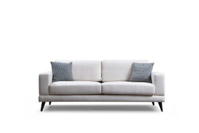 Canapea Fixa cu 3 Locuri Biutiful, 210 x 85 x 90 cm - Bej