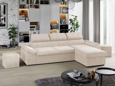 Coltar Extensibil Jamaica Plusat Crem