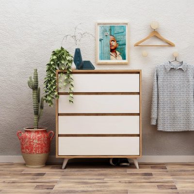Comoda Suvera, Stejar, 70x86x40 cm - Stejar