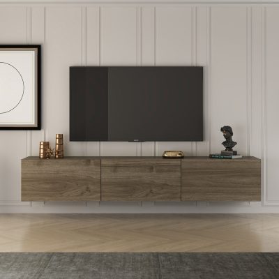 Comodă TV West, Diverse culori, 150x32x30 cm - Nuc