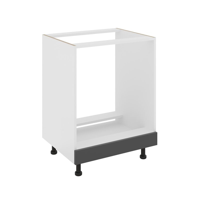 Corp Cuptor Karo, Antracit/Alb, 60 x 50 x 80 cm