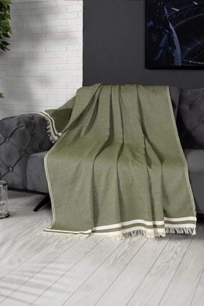 Cuvertură Alinda (170 x 230), Diverse culori, 170x230 cm - Verde
