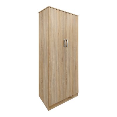 Dulap Athos cu 2 usi, 80x42x180 cm - Stejar