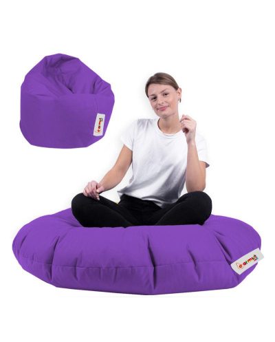 Fotoliu puf, Bean Bag, Ferndale, 100 cm,  impermeabil, 100 x 100 x 20 cm - arsiv9
