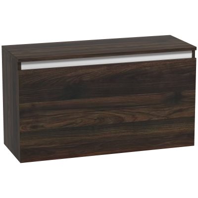 HOMCOM Noptiera Suspendată cu Montare pe Perete și Sertar de Depozitare, 80x30x45 cm, Maro | Aosom Romania