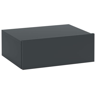 HOMCOM Noptieră Suspendată cu Sertar din PAL, 40x30x15 cm, Negru | Aosom Romania