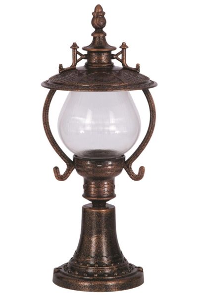 Lampă de perete de exterior BSU 090909 Outdoor Wall Lamp, Maro, 25x57x25 cm - Maro