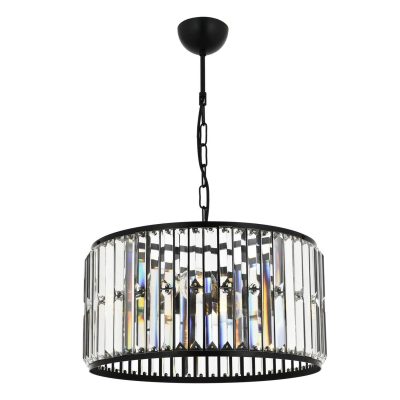 Lustra Hunt Chandelier 1667, Negru - Negru