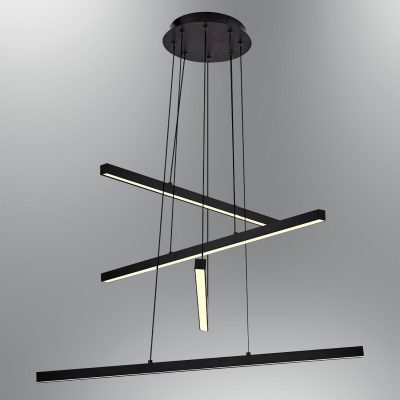 Lustra L1244 Chandelier, Negru - Negru