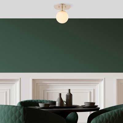 Lustra Well Chandelier, Auriu, 15x15x9 cm - Auriu