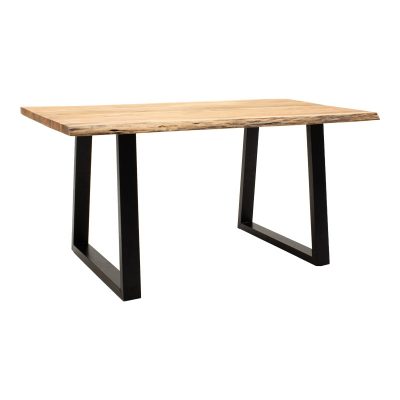 Masa Miles Slim Boho, Lemn de salcam, Natural, 180x90x76 cm - Natur