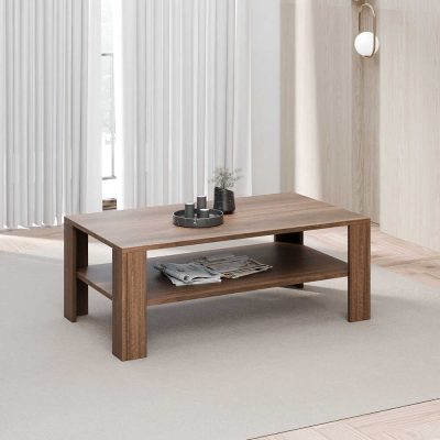 Masuta Cafea Rectangular SHP-695-DD-1 Home Collection® Living, Alb - Maro, 110x42x65 cm - Maro