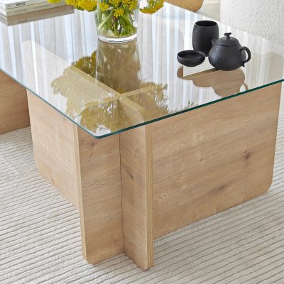 Măsuță de cafea Giona, Sapphire, 105x65x40 cm - Albastru