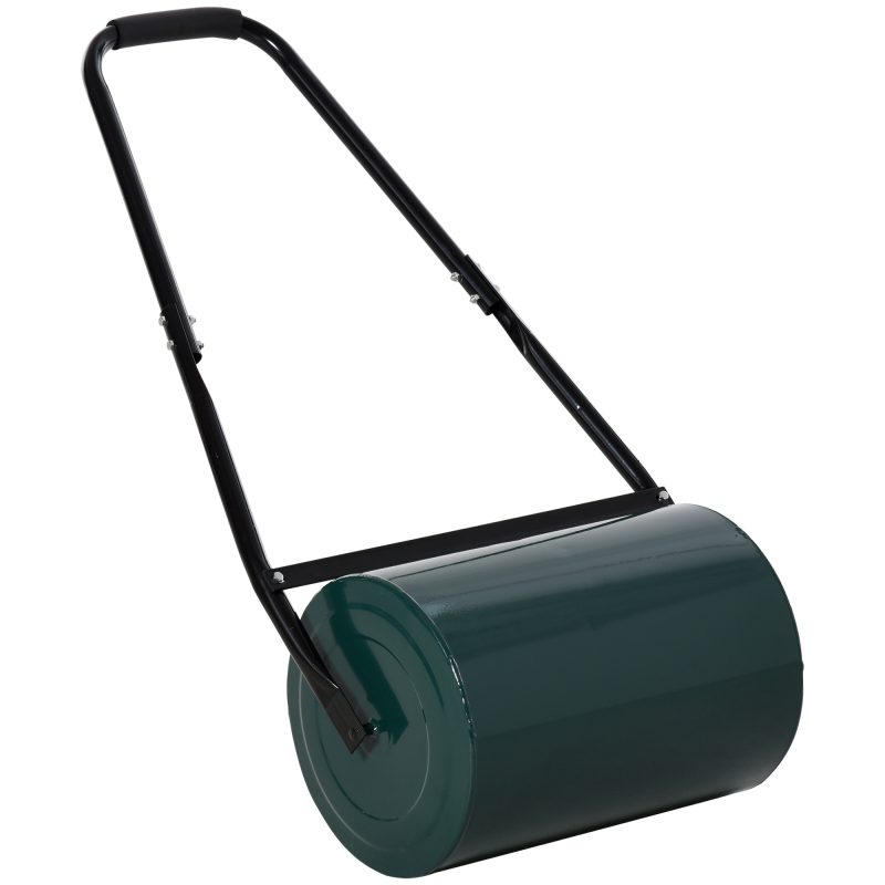 Outsunny Rolă de Grădină din Oțel de Înaltă Rezistență, Umplută cu Apă sau Nisip, 102x50x30 cm, Verde | Aosom Romania