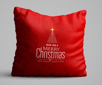 Pernă decorativă KRLNTXMAS-14, Multicolor, 43x43 cm - Multicolor