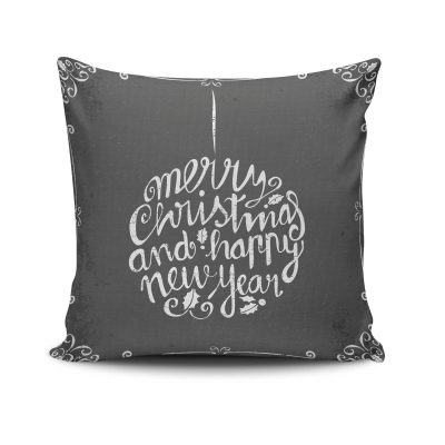 Pernă decorativă NOELKRLNT-24, Multicolor, 43x43 cm - Multicolor