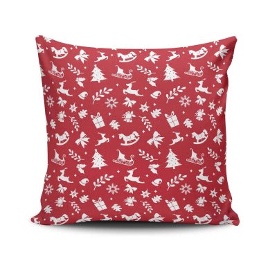 Pernă decorativă NOELKRLNT-29, Multicolor, 43x43 cm - Multicolor